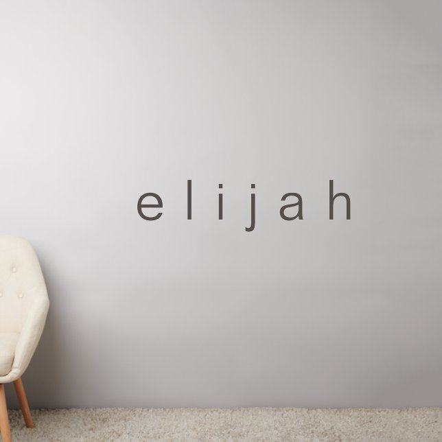 Personalized Baby Name Custom Nursery Wall Decal (Living Room 2)