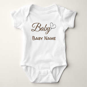 Personalized Baby Name Pregnancy Announcement Baby Baby Bodysuit