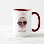 Personalized Baby Photo Baby Face Gift Fathers Day Mug<br><div class="desc">Personalized Baby Photo Baby Face Gift Fathers Day</div>