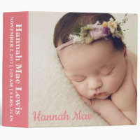 Personalized Baby Photo Binder