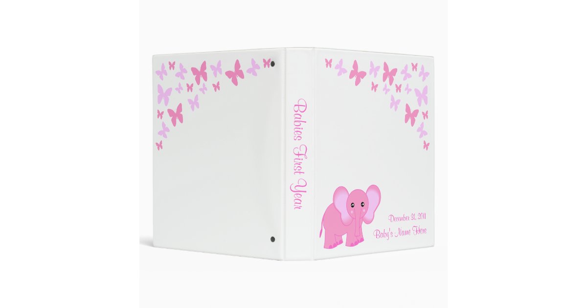 Personalized Baby Photo Binder Scrapbook | Zazzle