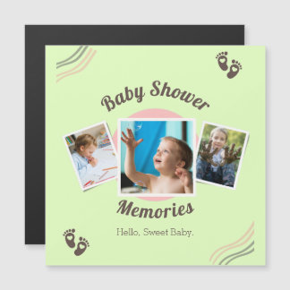 Personalized Baby Photo Collage Throw Pillow Gift