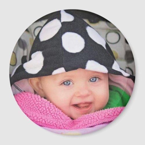 Personalized Baby Photo Magnet