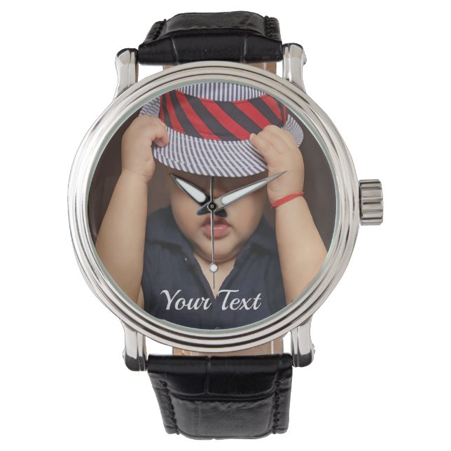 Personalized Baby Photo Watch (Front)