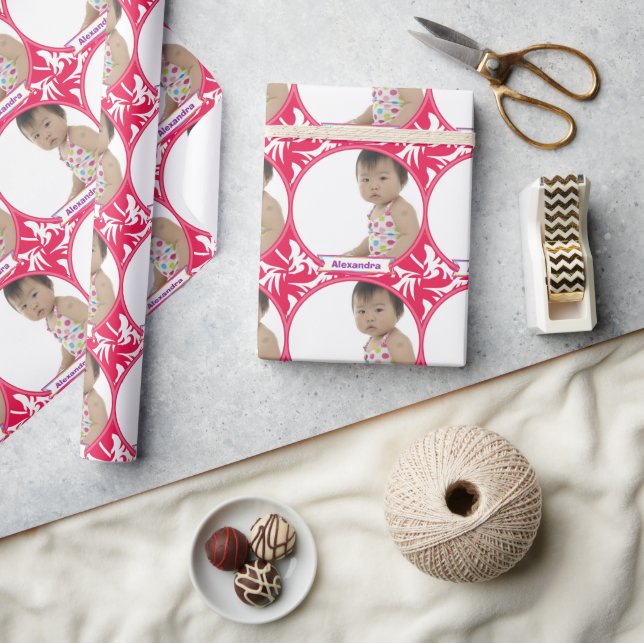 Personalized Baby Photo Wrapping Paper (Crafts)