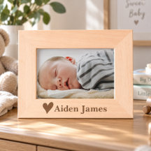 Personalized Baby Picture Frame