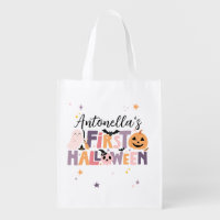 Personalized Baby’s First Halloween Tote Bag