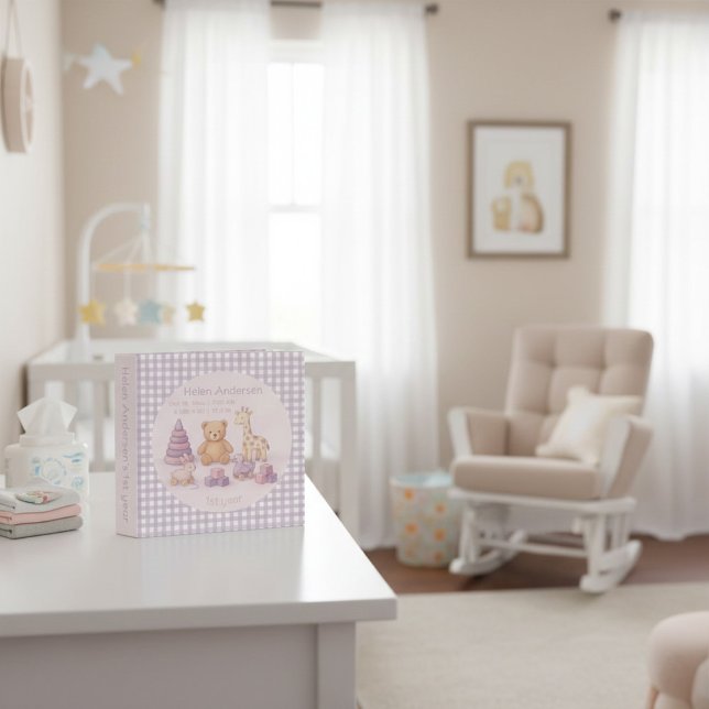 Personalized Baby’s First Year Binder (Creator Uploaded)