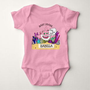 Personalized Baby Shark Baby's Baby Bodysuit