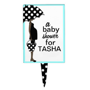 Personalized Baby Shower Cake Topper