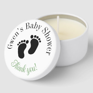 Personalized Baby Shower candles Mini Candle Favors