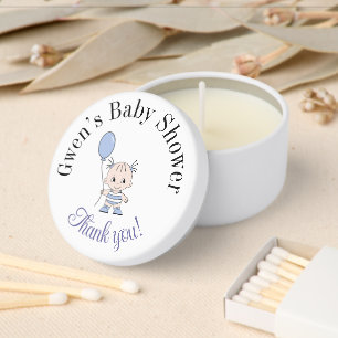 Personalized Baby Shower candles Mini Candle Favors