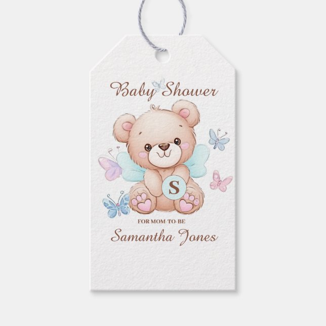 Personalized Baby Shower Gift Tag (Front)