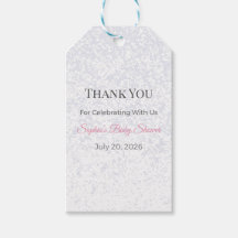 Personalized Baby Shower Gift Tags