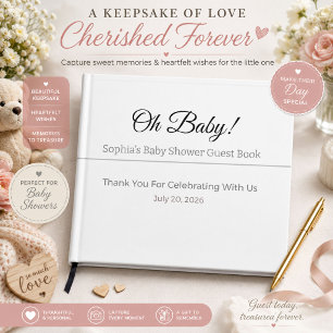 Personalized Baby Shower Guest Book