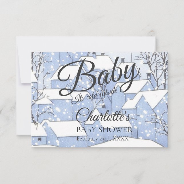 Personalized Baby Shower Invitation (Front)