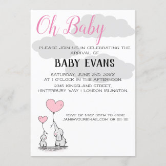 Personalized Baby Shower Invitation