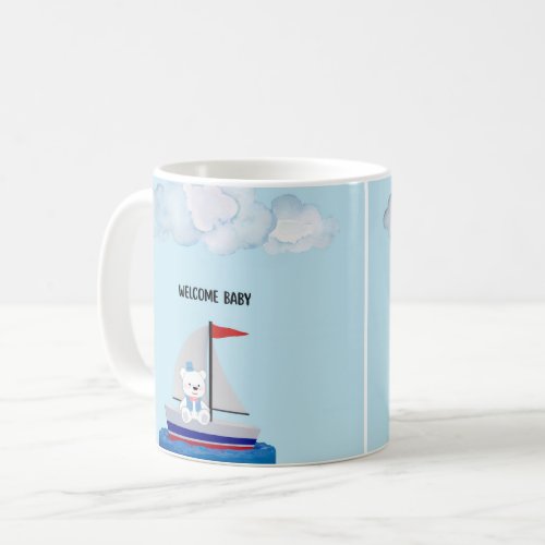 Personalized Baby Shower Mug 