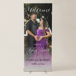 Personalized Baby Shower Retractable Banner