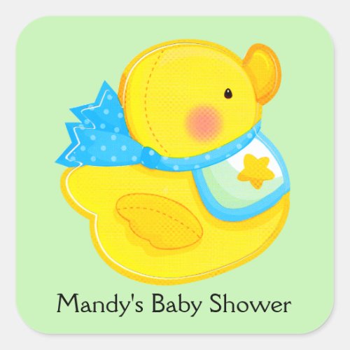 Personalized Baby Shower Stickers
