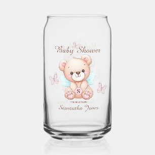 Personalized Baby Shower Theme Drinkware Set Can Glass