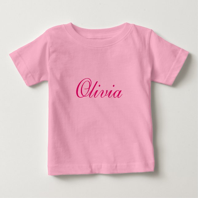Personalized Baby T-Shirt (Front)