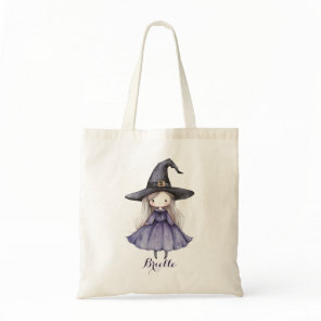Personalized Baby Witch Trick or Treat Bag