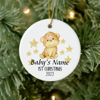 Personalized Baby's 1st Christmas Ornament