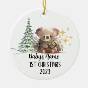 Personalized Baby's 1st Christmas Ornament