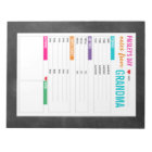 Personalized Baby's Day Sitter Notes