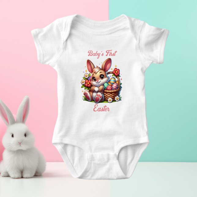 Personalized Baby's First Easter Baby Bodysuit (Creator Uploaded)