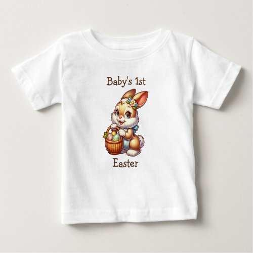 Personalized Babys First Easter  Baby T_Shirt