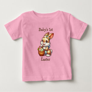 Personalized Baby's First Easter Baby T-Shirt