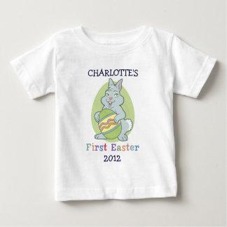 Personalized Baby's First Easter Baby T-Shirt