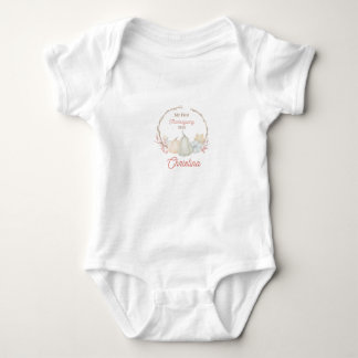 Personalized Baby's First Thanksgiving Bodysuit