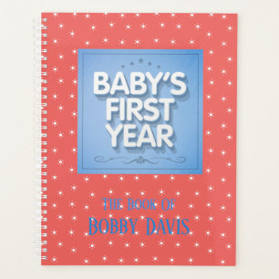 Personalized Baby's First Year Planner