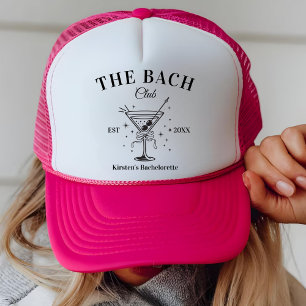 Personalized Bach Club Bachelorette Party Favors Trucker Hat
