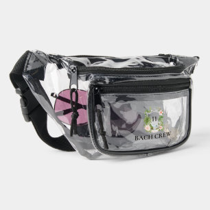 Personalized Bach Crew Clear Stadium Fanny Pack