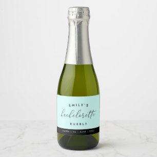 Personalized Bachelorette Champagne Sparkling Wine Label