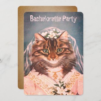 Personalized Bachelorette Party  Bridal Shower Invitation by RetroAndVintage at Zazzle