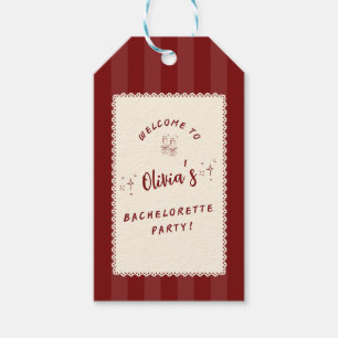 Personalized Bachelorette Party Gift Tags