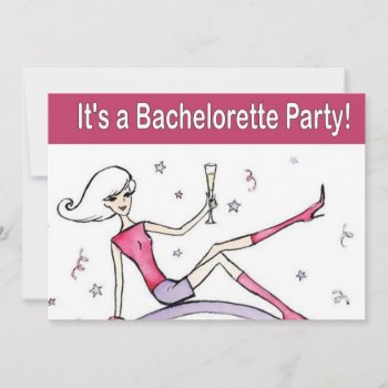 Personalized Bachelorette Party Invitations by Gigglesandgrins at Zazzle