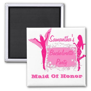 Personalized Bachelorette Party Magnet by personalized_wedding at Zazzle