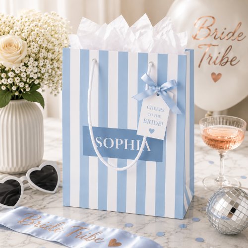 Personalized Bachelorette Party Medium Gift Bag