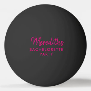 Personalized Bachelorette Party Ping Pong Balls