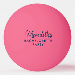 Personalized Bachelorette Party Ping Pong Balls