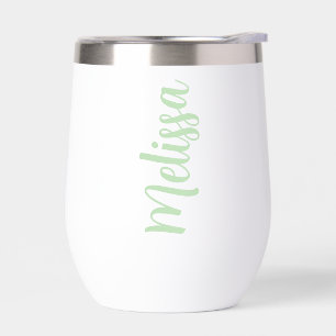 Personalized Bachelorette Party Tumblers, Custom B Thermal Wine Tumbler