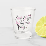 Personalized Bachelorette Weekend Party Favor Shot Glass at Zazzle