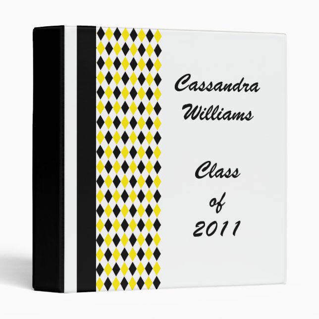 Personalized Back to School Binder (Front/Spine)