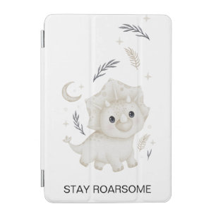 Personalized Back to School Dinosaur iPad Case